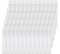 SENENQU Set di 60 Mini Flaconi Spray 10ml Atomizzatore Profumo Campioncini Profumi, Boccette Profumi Vuoti Viaggio Trasparenti Profumo Flacone di Nebulizzatore per Profumo, Liquido