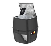 Senermter Copripioggia per Pompa Riscaldatore Spa, Copertura Esterna per Pompa Riscaldatore Centro Benessere, Prevenzione Perdite Di Calore Con Tessuto Isolante In Lamina D Alluminio Per Casa Al Mare