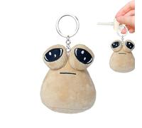 Senermter Portachiavi in Peluche | Portachiavi Zaino Alien Ciondolo | Decorazione Appendiabile Moda per Fan Accessorio per Borsa Portafoglio Borsetta Collezionabile 10 Cm