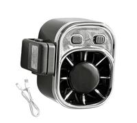 Senermter Ventilatore Portatile da Vita | Display Digitale USB Ricaricabile,Ventilatore Vintage A Mano - per Cintura Camicia Interno Esterno Scrivania Casa Scuola Viaggio Ufficio Lavoro Vacanza