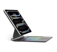 SENGBIRCH Magic Keyboard Case per iPad Pro 13 M5 2025 - Layout UK design magnetico flottante retroilluminato tastiera Bluetooth, custodia per iPad Pro 13" M4 2024, nero