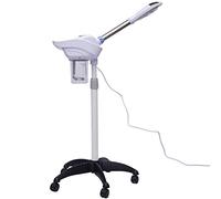 Sengfwin 750 W Vaporizzatore Viso Piede Regolabile Cura Ozono Viso Massaggio Spa 360° Sauna Facciale Vapore Viso Vaporizzatore Facciale Ozono Aromaterapia Cura Estetica Apparecchio a vapore