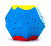 SengSo Phoenix Megaminx Speed Cube - Puzzle a 12 assi che cambiano la forma, meccanismo SengSo Megaminx a 3 colori, puzzle logica da 70 mm, senza adesivi