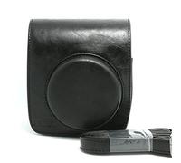 SENHE Borsa a tracolla in pelle PU retrò per fotocamera custodia protettiva marrone custodia protettiva adatta per Fuji FUJIFILM Mini 90, B