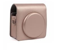 SENHE Borsa Fotocamera 4 Colori Retro PU Custodia in Pelle Tracolla Borsa Portatile Copertura Protettiva Fit per FUJIFILM Square SQ6, Oro rosa