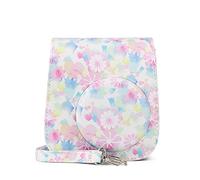 SENHE Borsa per fotocamera in pelle PU con mini pellicola protettiva a tracolla custodia protettiva adatta per Fujifilm Mini 11 9 8, B, Taglia unica