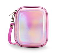 SENHE Borsa portatile antiurto della stampante, pellicola tascabile in rete e accessori adatti per Fujifilm Instax Mini Link/Share SP-2, Roze.