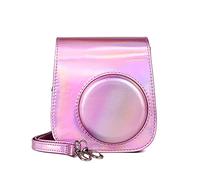 SENHE Custodia protettiva in pelle PU per fotocamera istantanea a colori, custodia protettiva adatta per Fujifilm Mini 11, B, Taglia unica