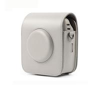 SENHE Custodia protettiva per fotocamera in pelle PU retrò borsa a tracolla custodia protettiva per fotocamera custodia regalo adatta per Fujifilm Fit per Square SQ20 SQ10, C, Taglia unica