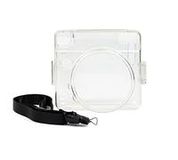 SENHE Custodia protettiva per fotocamera in PVC, trasparente, con tracolla, custodia protettiva per fotocamera Fujifilm Fit per Square SQ 6, Taglia unica