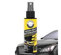 SenhE Headlight Coating Spray, Car Light Cleaner e Polishing Spray UV Resistente a Lunga Durata per il Restauro dei Fari dell'Auto