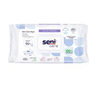 Seni Care Aqua Wet Wipes | Pacchetto (48 pezzi) 1x48 pz Salviette