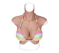 Seni in Silicone, Protesi mammarie, Seno Artificiale in Silicone con Colletto Alto per pettorale