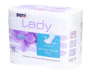 Seni Lady assorbenti per urina extra plus, 1 confezione = 15 pezzi 15