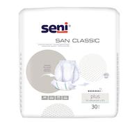 Seni San Classic Plus - Modello per incontinenza (4 x 30 pezzi, Medium, 120 pezzi)
