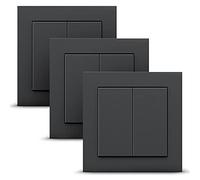 Senic Gira interrupteur d'éclairage Polycarbonate (PC) Anthracite