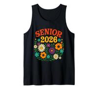 Senior 2026 Groovy Retro Grad Class Of 2026 Laurea Bambini Canotta