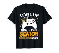 Senior 2026 Level Up Finale Laurea Grad Gaming Regali Maglietta