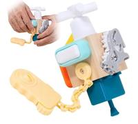 Senior Busy Activity Cube with Gears, Switches and Sensory Controls
