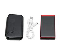 Senior Cell Telefono 3 Pollici Doppio Schermo 2G Flip Style Doppio Rosso | Unlocked Cellphone,Abs,5900mAh,16G,Double schermo,Grande Buttons,Chiaro Loudspeaker,Dual Sim Dual Standby