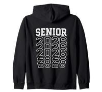 Senior Class Of 2026 SENIOR 2026 Fierezza Studentesca Felpa con Cappuccio