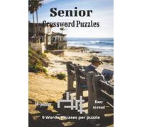 Senior Crossword Puzzles: Fun and Relaxing Crossword Puzzles for Seniors | Boost Memory, Focus, and Brainpower