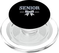 Senior Est 2025 Fiocco Blu Floreale Classe Orgoglio PopSockets PopGrip per MagSafe