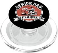 Senior Football Dad Father The Final Trimestre 2026 Game Day PopSockets PopGrip per MagSafe