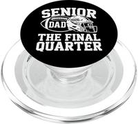 Senior Football Dad Father The Final Trimestre 2026 Game Day PopSockets PopGrip per MagSafe