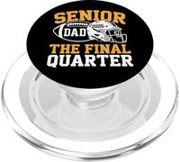 Senior Football Dad Father The Final Trimestre 2026 Game Day PopSockets PopGrip per MagSafe