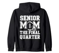 Senior Football Mamma Madre L'Ultimo Quarto 2026 Giornata del Gioco Felpa con Cappuccio