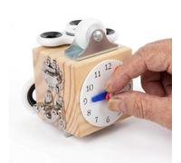 Senior Lock Activity Board with Shape Matching, Focus and Hand