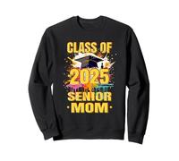 Senior Mom 2025 Proud Mom Class del 2025 Mom of the Graduate Felpa