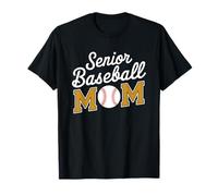 Senior Mom Class Of 2025 Baseball Graduation Graduate Player Maglietta