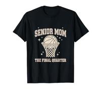 Senior Mom L'Ultimo Quarto di Pallacanestro Senior Notte Maglietta