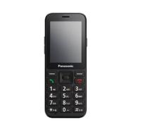 Panasonic KX-TU260EXB Telefono 4G Facile Da Usare, Telefono per Anziani, IP44, USB C, Fino a 7.5h autonomia, Schermo Chiaro da 2,4 pollici, Nero