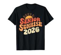 Senior Sunrise 2026 Laurea Il Mio ultimo Primo Giorno Maglietta
