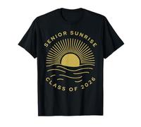 Senior Sunrise 2026 Scuola Superiore 12 ° dodicesimo Grado Sun Maglietta