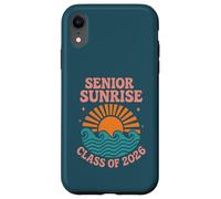 Senior Sunrise Class of 2026 Groovy Retro Graduazione Design Custodia per iPhone XR
