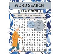 Senior Word Search Puzzle Book: Word Searches with Easy to Read and Large Print about Everyday Life, Hobbies, Nature and More | 8.5 x 11 inches and ... … Gift for Seniors, Care Homes and Free Time.