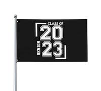 Seniors Class Of 2023 Flag 3x5 Ft One Side Outdoor Farmhouse Yard Sign Bandiera decorativa da giardino con occhielli in ottone