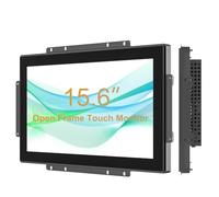 Senisway 15,6 pollici Open Frame Touchmonitor Superficie è IP65 Impermeabile 1920 x 1080 @ 60Hz TFT LCD IK08 Industrial Open Frame Monitor 10 Finger Touch capacitivo
