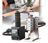 SENJINGHUA Distributore professionale di colla a caldo a pressione manuale, rullo per colla a caldo commerciale per artigianato, incollaggio, progetti di fissaggio, temperatura controllabile 50-220 ℃