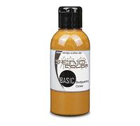 Senjo Color Basic Bodypainting I colore del viso e del corpo I cosmetici, dermatologicamente testato I carnevale, costume I 75 ml I ocra
