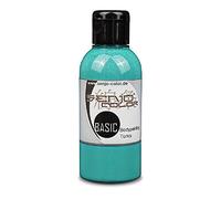 Senjo Color Basic Bodypainting I colore del viso e del corpo I cosmetici, dermatologicamente testato I carnevale, costume I 75 ml I turchese