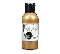 Senjo Color Basic Bodypainting I colore del viso e del corpo I cosmetici, dermatologicamente testato I carnevale, costume I 75 ml I oro