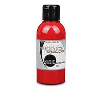 Senjo Color Basic Bodypainting I colore del viso e del corpo I cosmetici, dermatologicamente testato I carnevale, costume I 75 ml I rosso