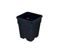 SENKAP VASO QUADRATO IN PLASTICA NERO 30.5X30.5X31.6 18 L 10pcs