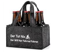 Senken Borsa da uomo per birra, regalo di birra per uomini, regalo di compleanno, regalo divertente per uomini, verde, Bicicletta