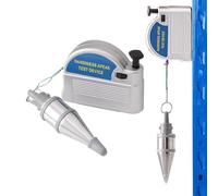 Senkllei Set - Kit bob di piombo automatico | Abbassamento autostimolante per test verticali precisi | Alloggiamento ABS e costruzione durevole | Strumento professionale e fai da te per me